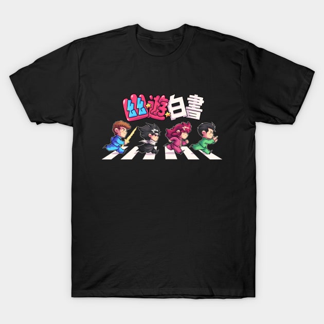 Yu Yu Road T-Shirt by douglasfeer